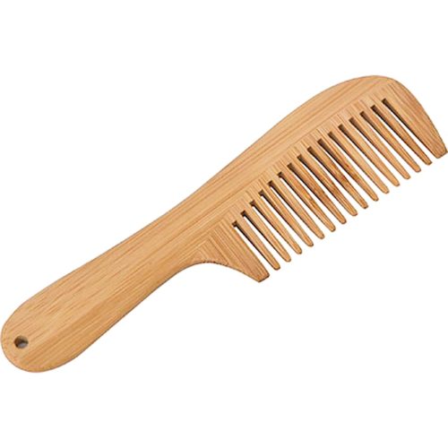 Bamboe kam COMB WITH HANDLE - BAMBOO