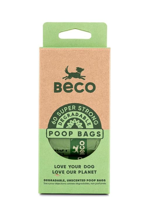 Beco hondenpoepzakje Travel pack 60 stuks Beco Bags Travel Pack 60 (4x15)