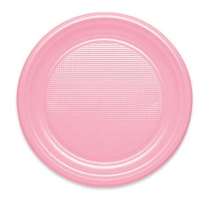 Platte pizza schotel baby roze 28cm PS 2st