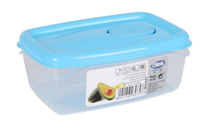 HERMETIC 2L MICROWAVE CONTAINER RECT.