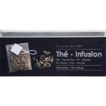 Metalen theezakken voorraadblik met 3D embossing 100 theezakken TEA BAGS BOX EMBOSSED 3D