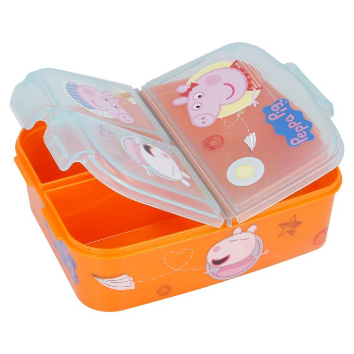 Lunchbox Peppa Pig 3-vakken