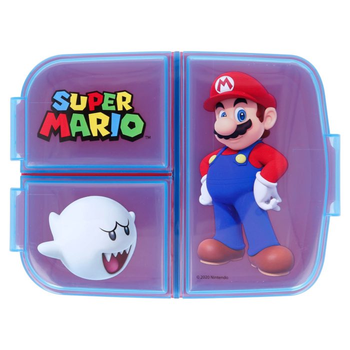 Lunchbox Super Mario 3-vakken