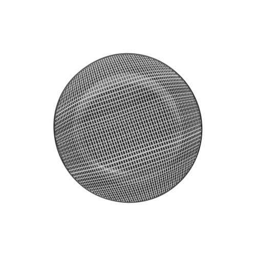Soepbord Bohemia-spikkels zwart-wit D20cm