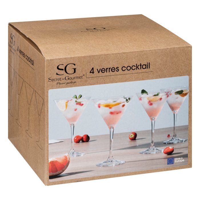Cocktailglas x4 30cl
