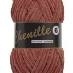 Breigaren chenille roodbruin 100g