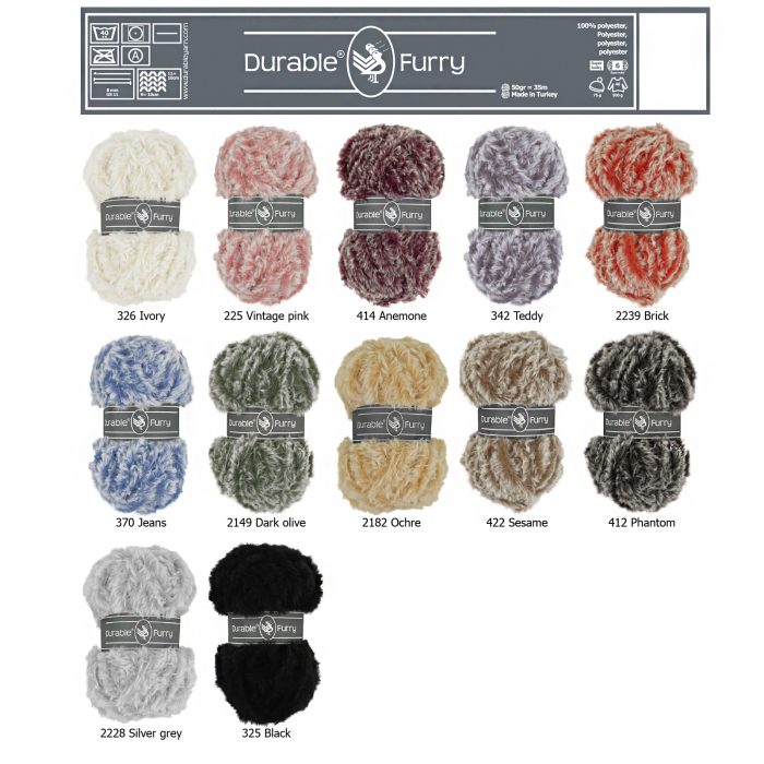 Durable breigaren Furry phantom 50g