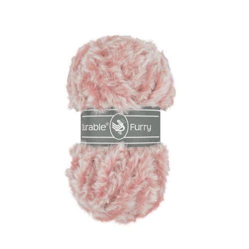 Durable breigaren Furry vintage roze 50g