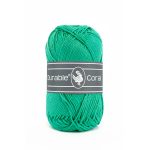 Durable breigaren katoen Coral Jadegroen 50g