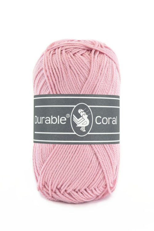 Durable breigaren katoen Coral Rose blush 50g