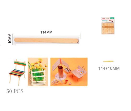 Houten stokjes 114*10*2mm