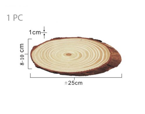 Boomschijf ovaal 25cm