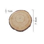 Boomschijf rond 8cm/ 2 stuks