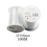 Elastische draad transparant D0,6mm*100m