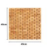Anti-slip badmat bamboe 45*45cm naturel