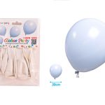 Ballon wit 30cm 10 stuks