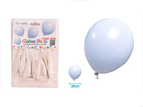 Ballon wit 30cm 10 stuks