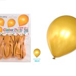 Ballonnen metallic goud 30cm 10 stuks