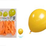 Ballonnen oranjegeel 30cm 10 stuks