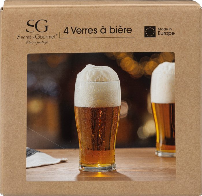 Bierglas pint 570ml 4-stuks