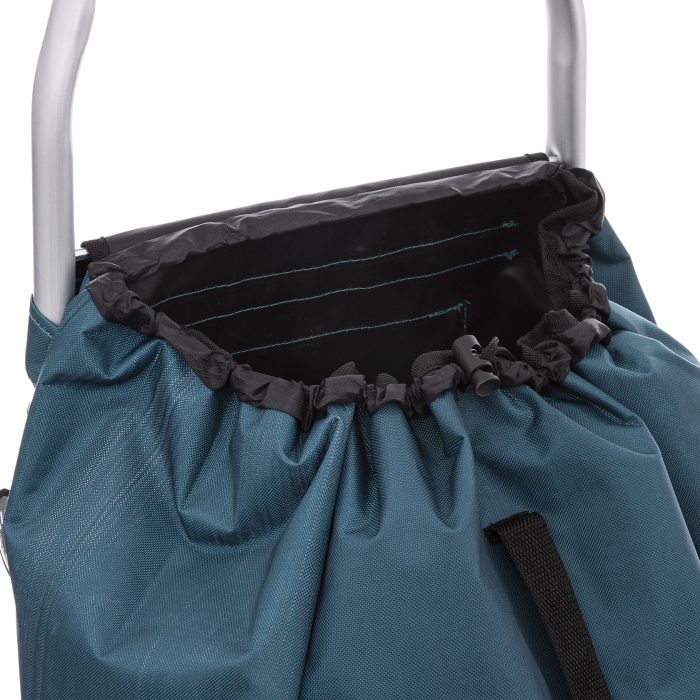 Boodschappentrolley turquoise 51L