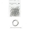 Buigringen zilver D10*1mm-c.a.160st
