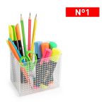 Bureau organizer transparant 8x12x10,5cm