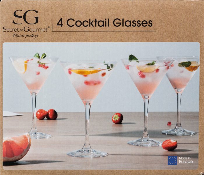 Cocktailglas 300ml 4-stuks