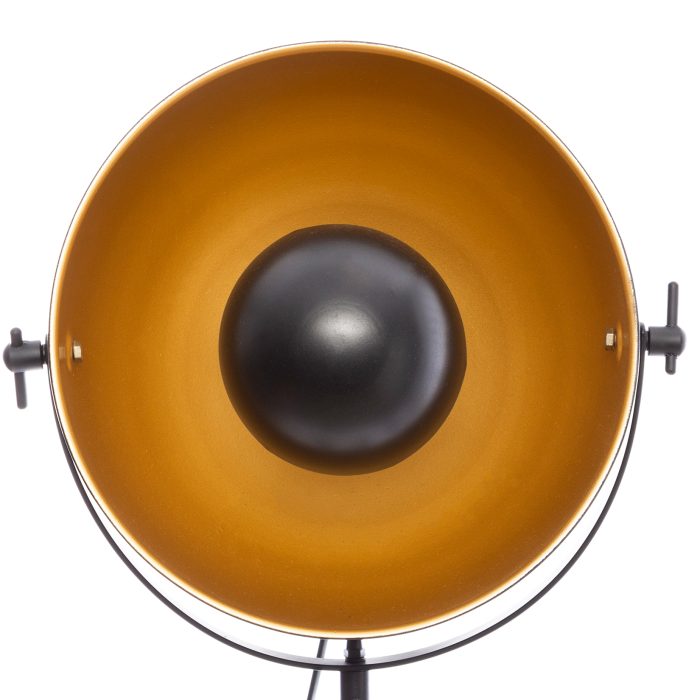 Design staande lamp 3-poot “Lahti” zwart H156.50cm