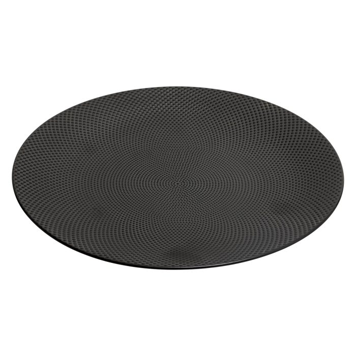 Dinerbord design zwart D27cm