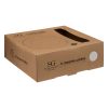Dinerbord porselein wit D27cm