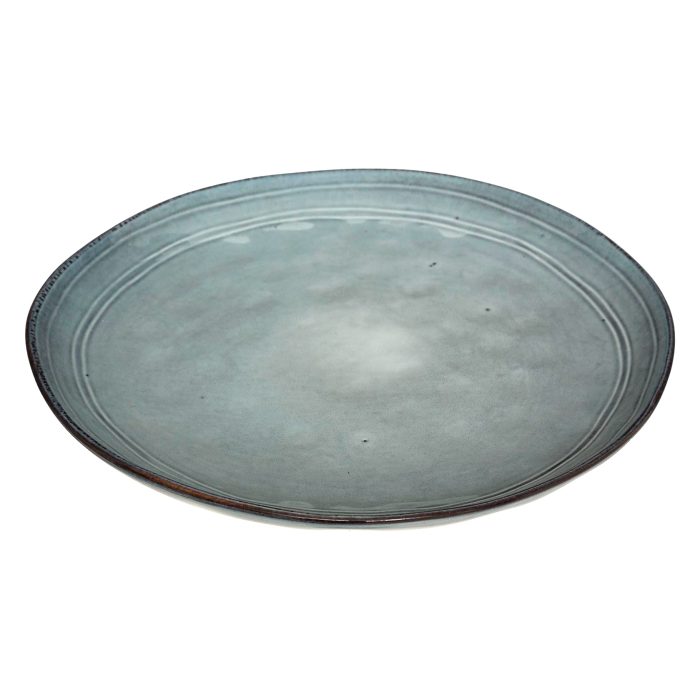 Dinerbord stoneware lichtblauw D26cm