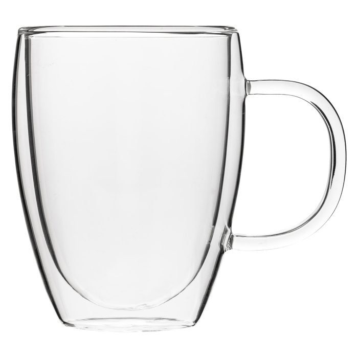 Dubbelwandig theeglas met infuser 300ml