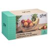 Fruitschaal bamboe-metaal