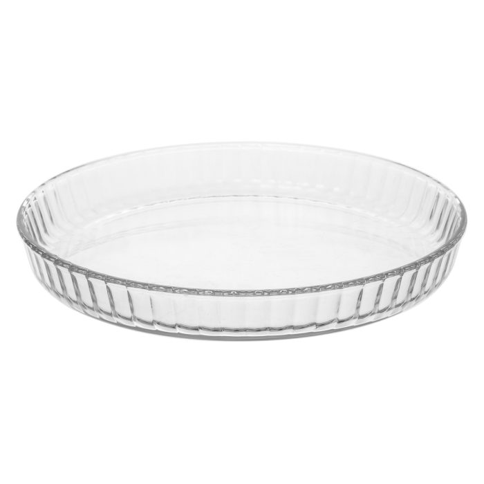 Glazen ovenschaal met deksel D27*4cm