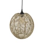 Hanglamp “Rana” zeegras naturel D33*35cm