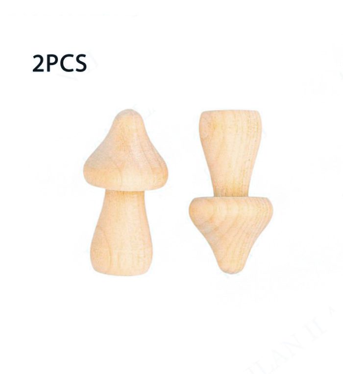 Houten paddenstoelen H5,1cm