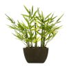 Kunstplant bamboe met pot 35cm
