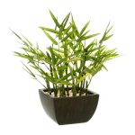 Kunstplant bamboe met pot 35cm