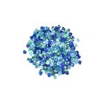 Pailletten Blauw glitter mix 40g