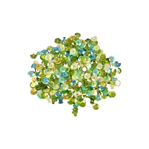 Pailletten Groen-Blauw Mix 40g