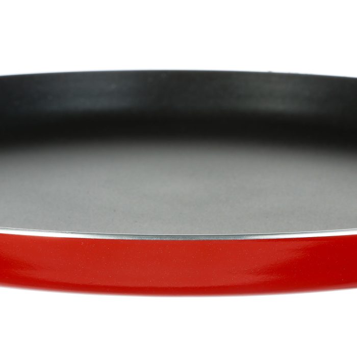 Pannenkoekenpan inductie rood D28cm