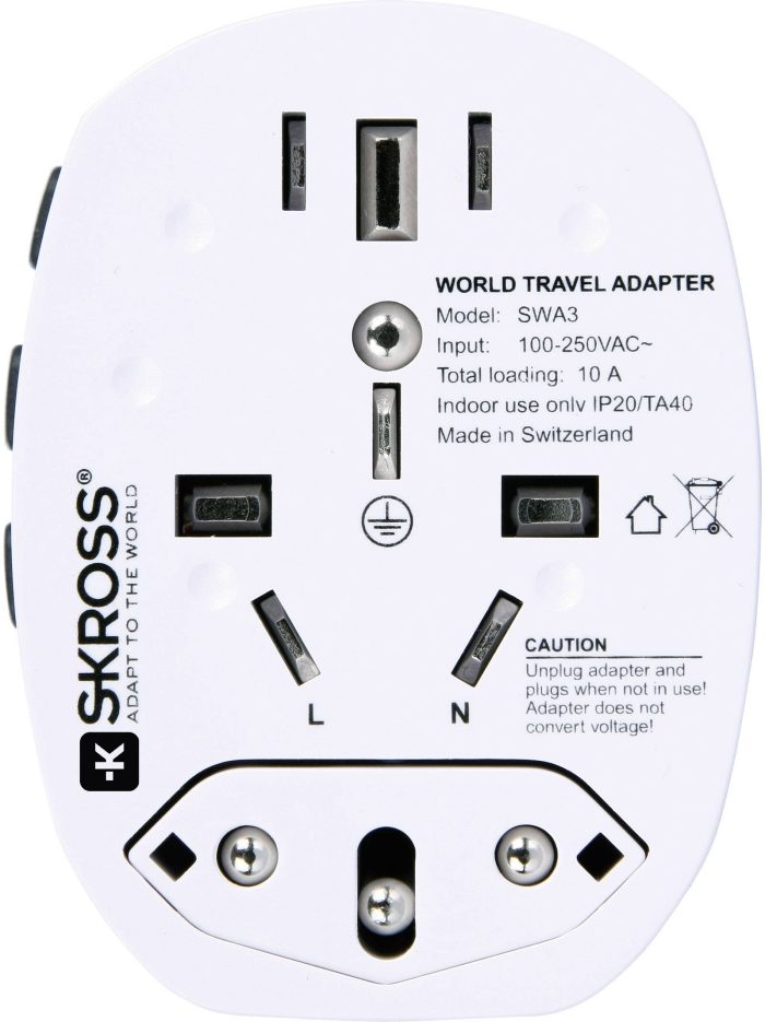 Reisstekker Wereld Adapter Pro SKROSS (zonder USB)