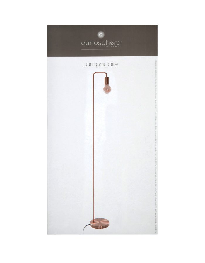 Staande lamp "Keli" koper/rose goud H150cm