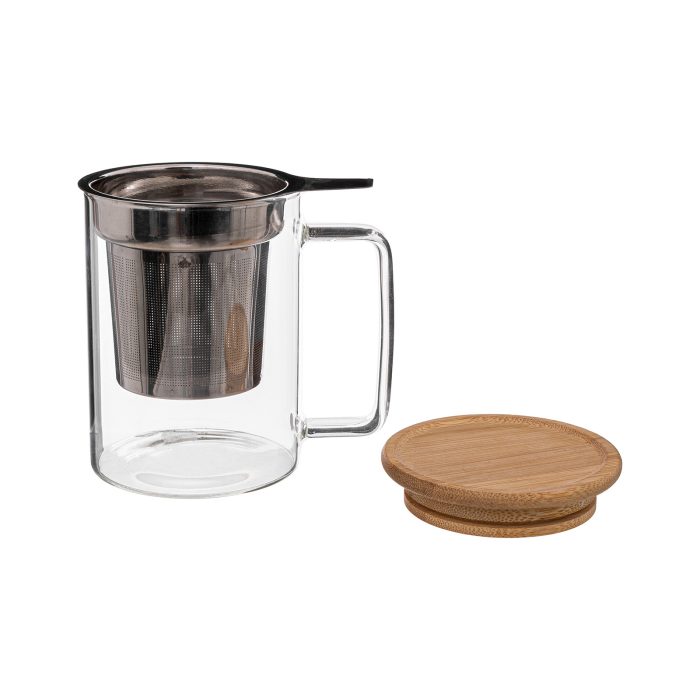 Theeglas met infuser 450ml