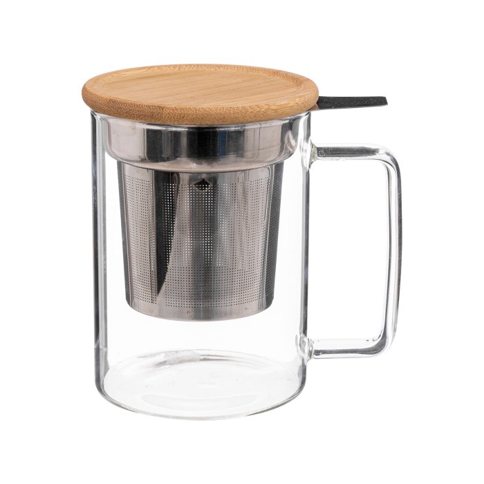 Theeglas met infuser 450ml