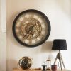 Wandklok industrieel IVY 62cm