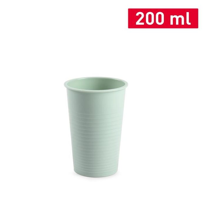 Waterbeker kunststof groen 200ml