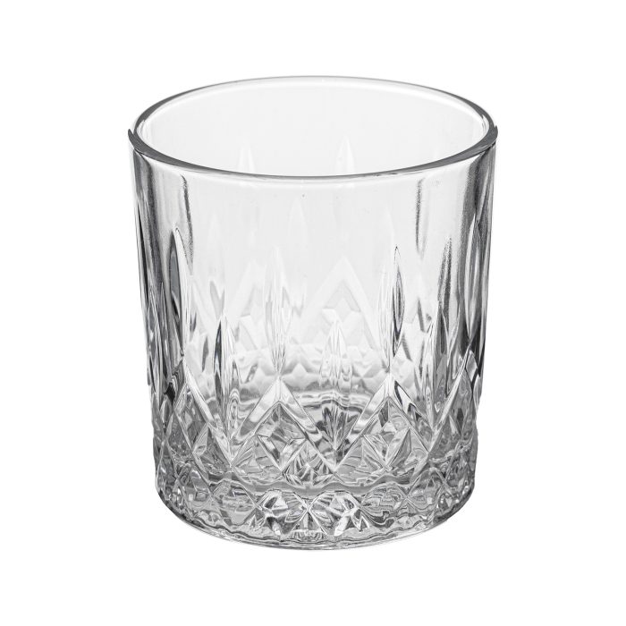 Whiskyglas laag 240ml 4-stuks