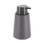 Zeepdispenser stoneware antraciet 420ml